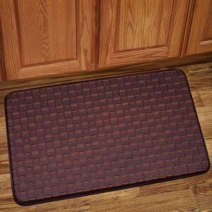 Sweet Home Collection Memory Foam Anti Fatigue Kitchen Floor Mat Rug, Playa